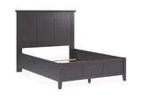 PNRBL4 Grace Three Panel Bed In Raven Black