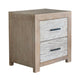 Roux Nightstand Double Drawer