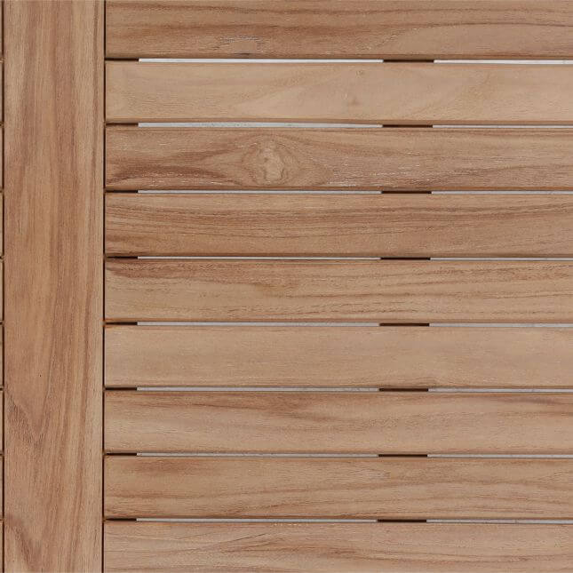 Top design  of wooden table
