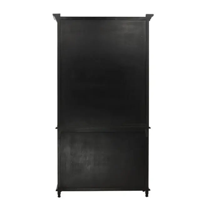 Black metal screen with a rectangular frame on a white background