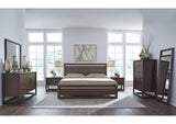 NXLJ82 Sol Six Drawer Acacia Wood Dresser In Brown Spice