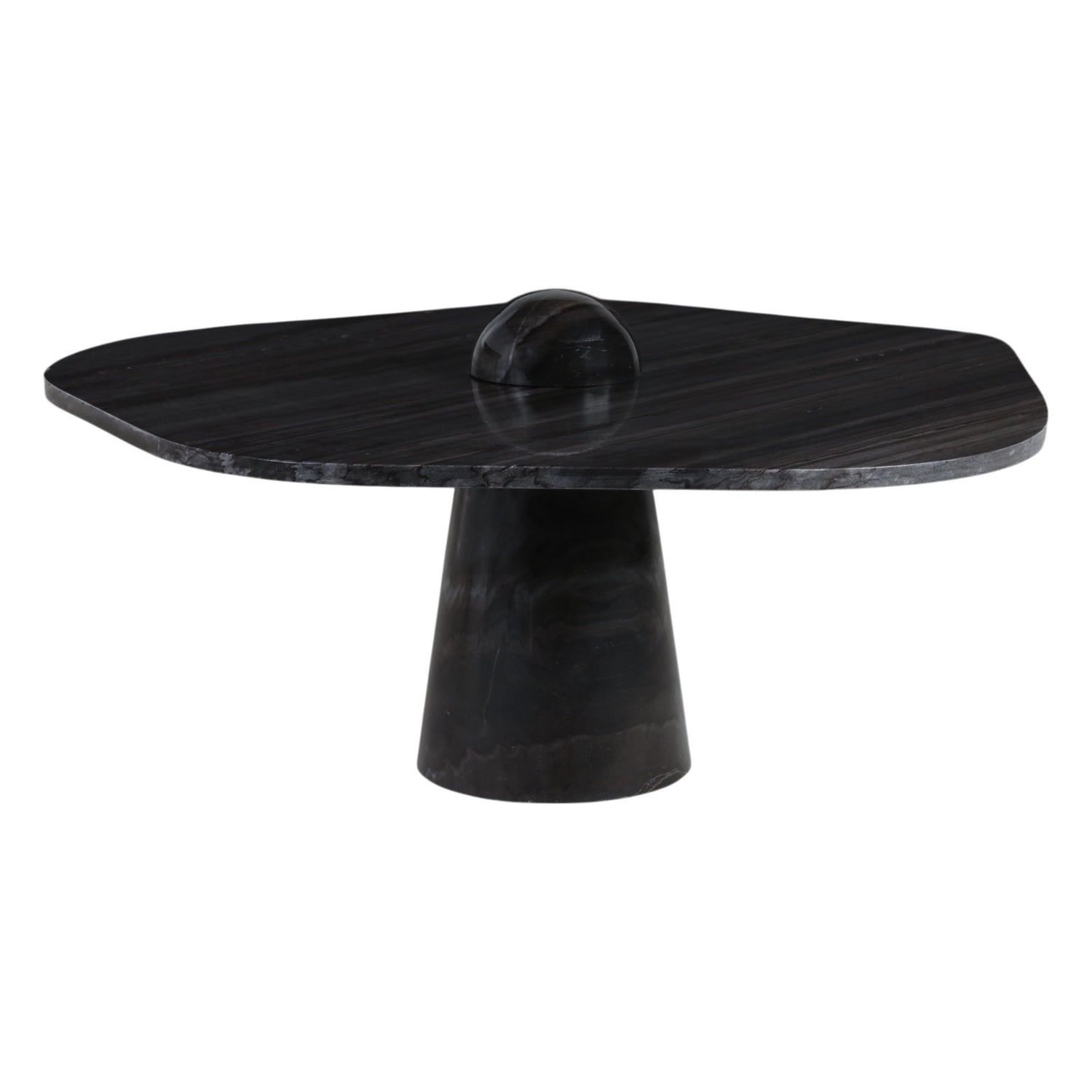 Apolline Marble Coffee Table - Black Pearl