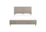 9DM8H4 Argento Wave - Patterned Bed In Misty Grey