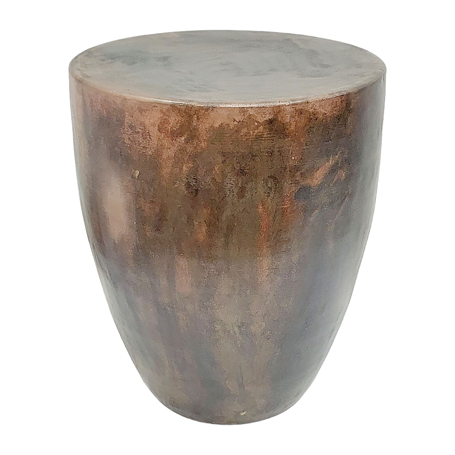 19" Lasalle Metal Accent Table - Bronze