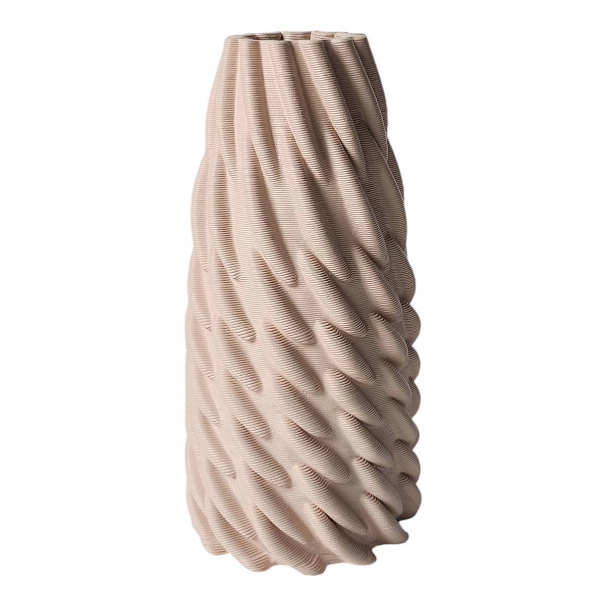 Havant Small 3D Printed Vase - Pink