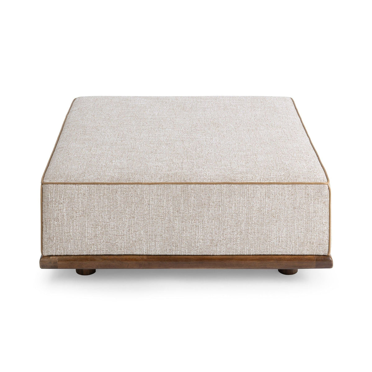 Ellerie - Square Ottoman - Latte