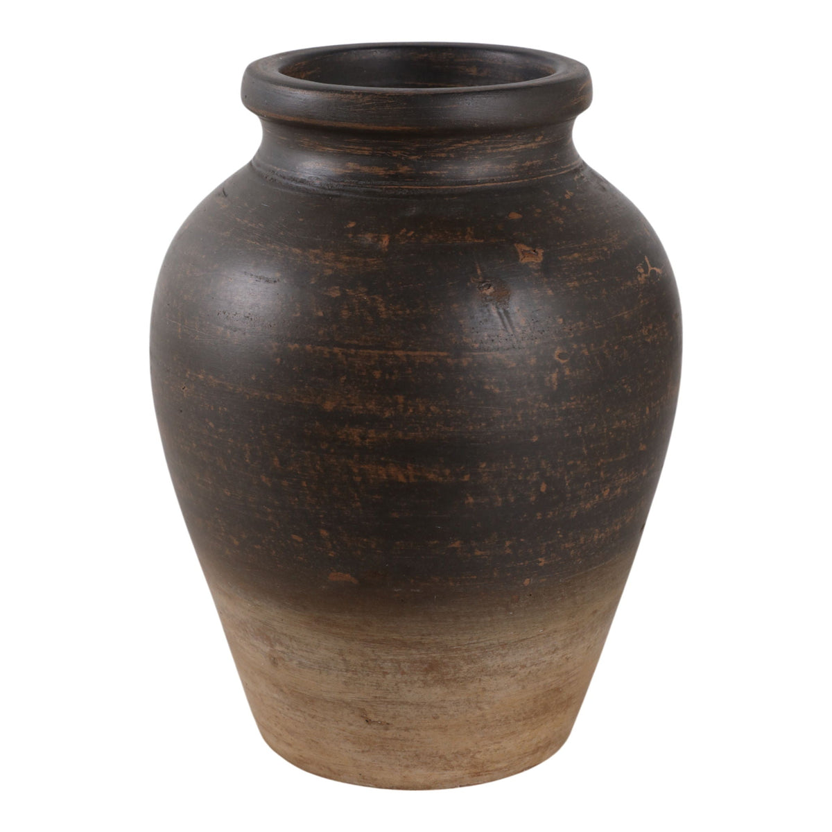 10" Traditional Terracotta Jug - Chocolate Brown