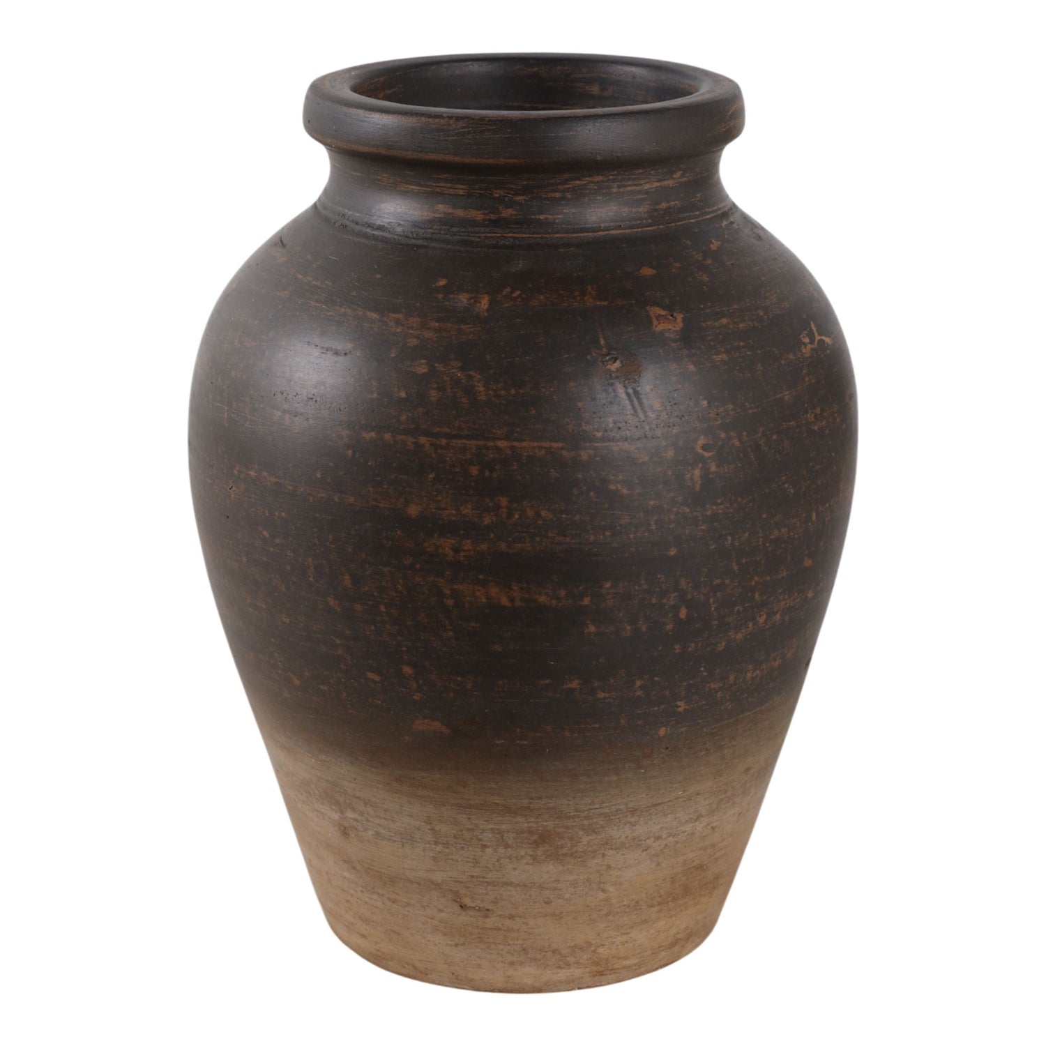 10" Traditional Terracotta Jug - Chocolate Brown