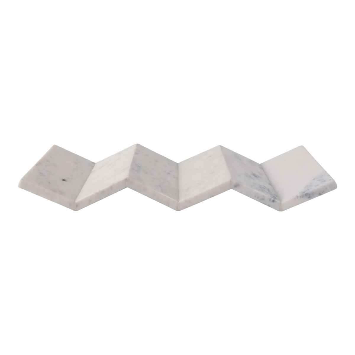 17" 3 Wine Bottle Holder - White