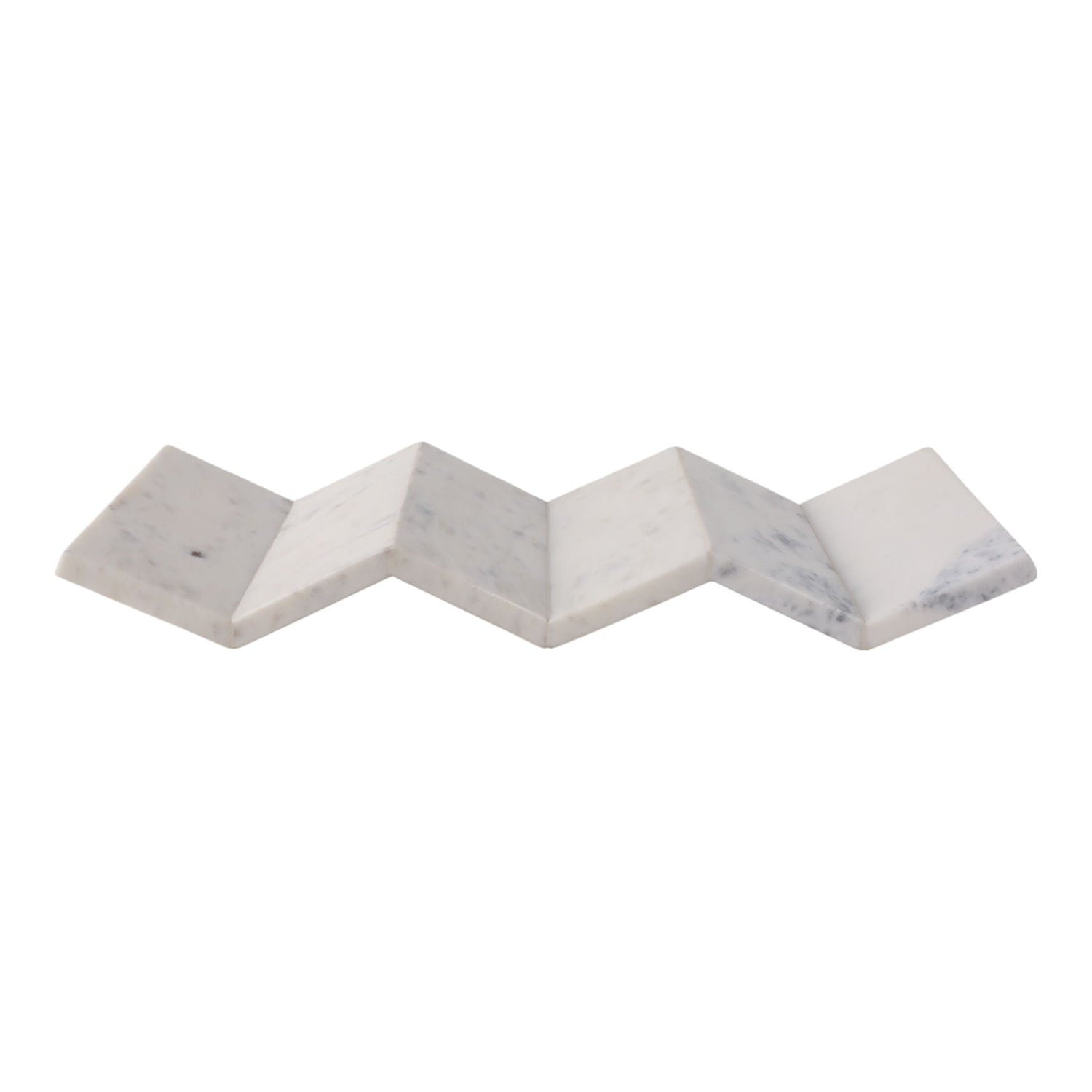 17" 3 Wine Bottle Holder - White