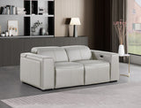 1224 - 2-Piece Modular Power Reclining Loveseat In With 2 Power Recliners & Power Headrests