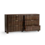 Baylee - 6 Drawer Dresser - Cocoa Brown, view 4