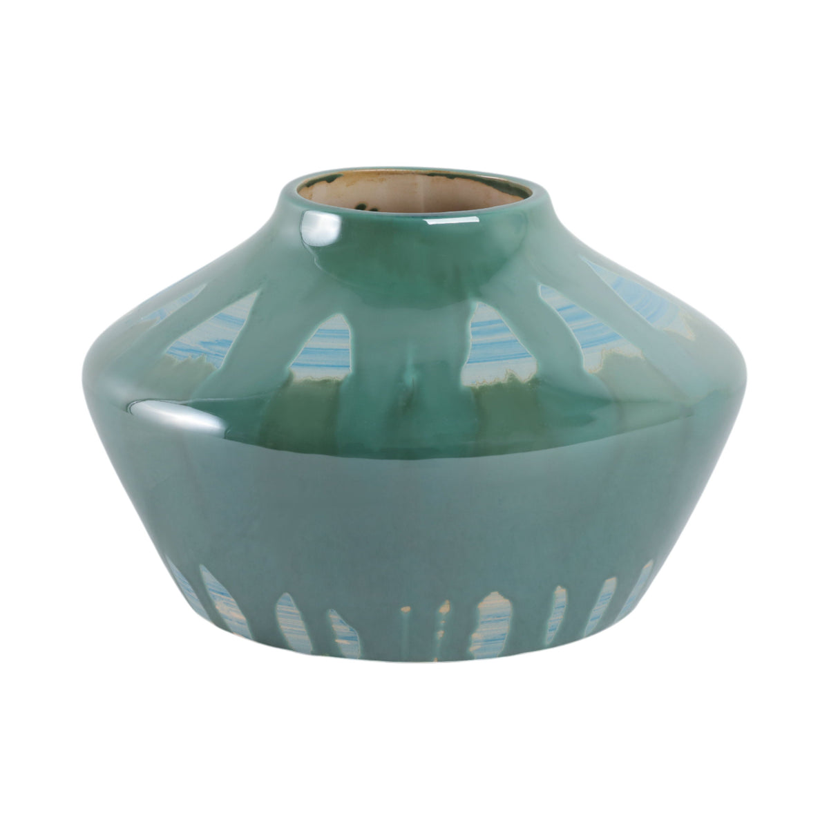 Keizer Small Ceramic Vase - Green