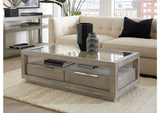 AZBX21 Oxford Two - Drawer Coffee Table In Mineral