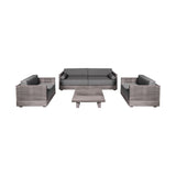 Vivid - Outdoor Patio 4 Piece Conversation Set