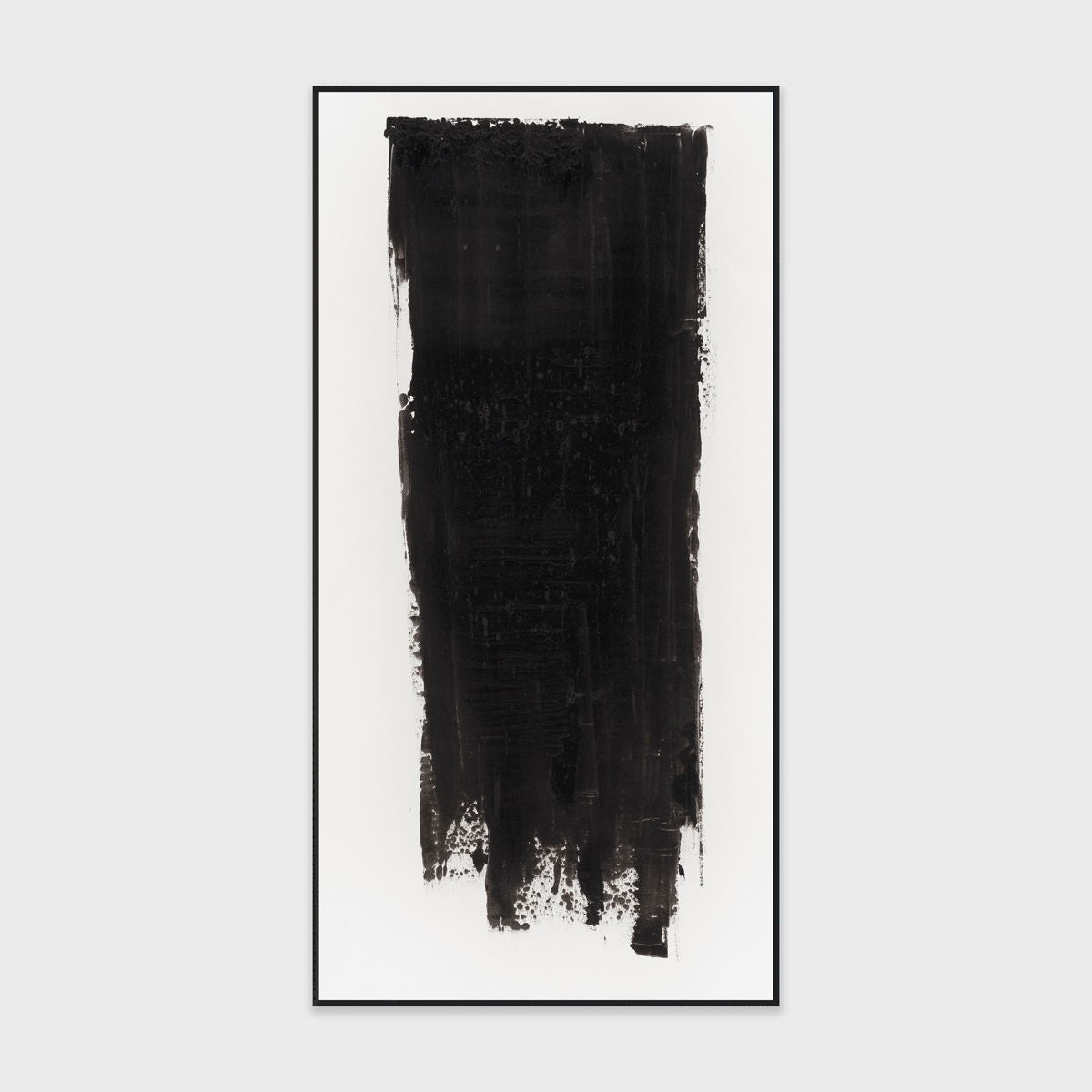 Monolith - 36" x 72" Painting Art by Buddy Whitlock - Black