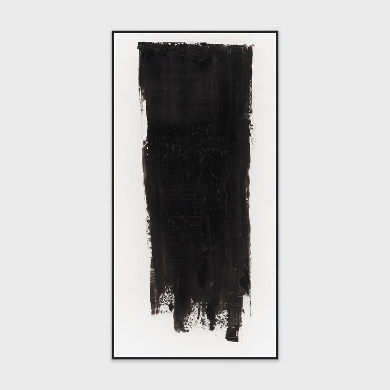 Monolith - 36" x 72" Painting Art by Buddy Whitlock - Black