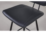 9LE870V Vinson Modern Swivel Counter Stool In Cobalt (Set of 2)