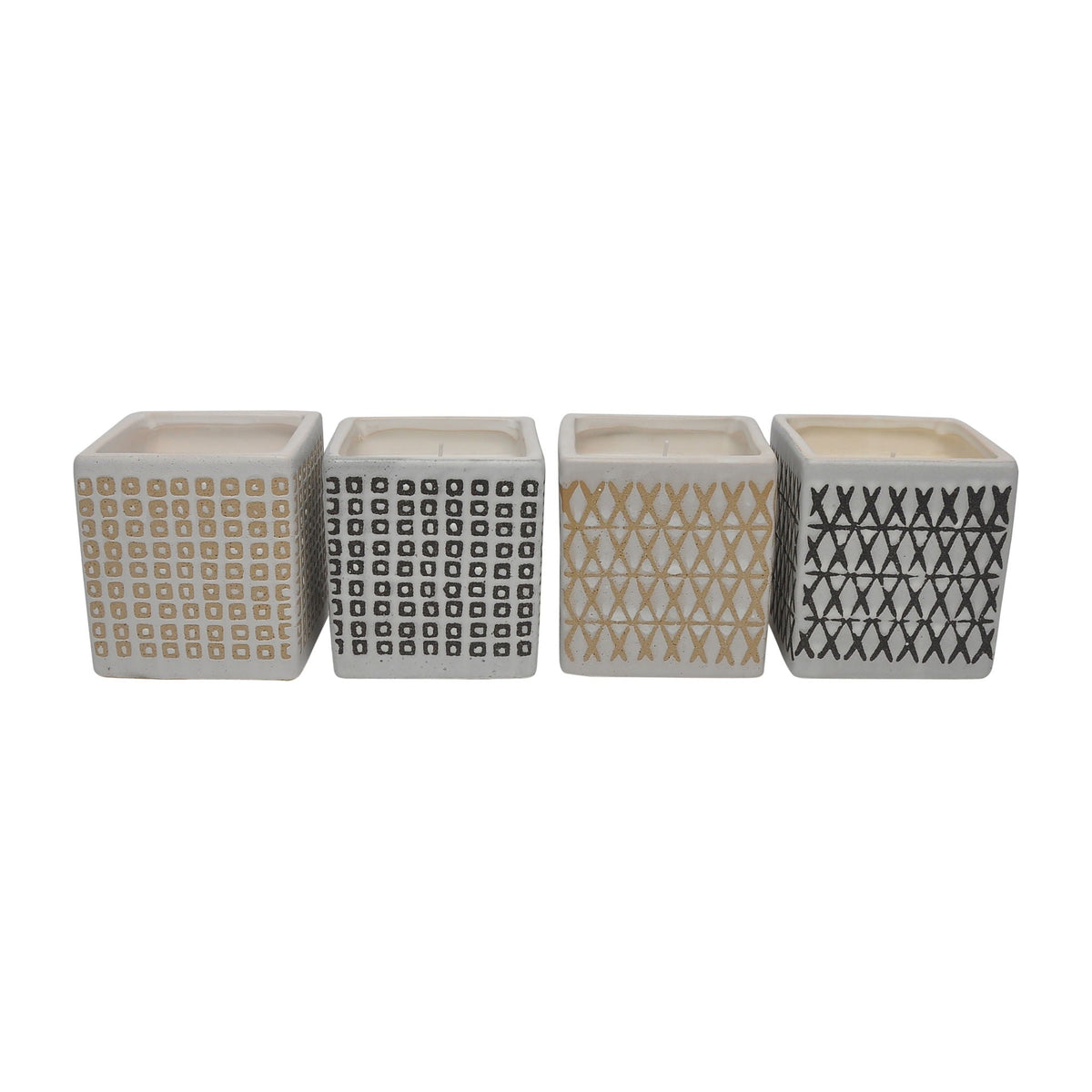 Square Citro Candle - Multi
