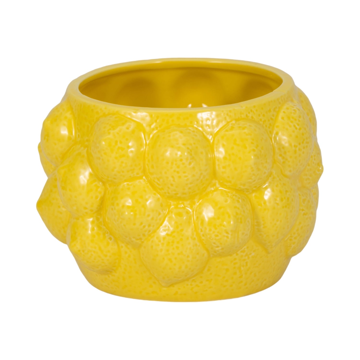 7" Flower Pot - Yellow