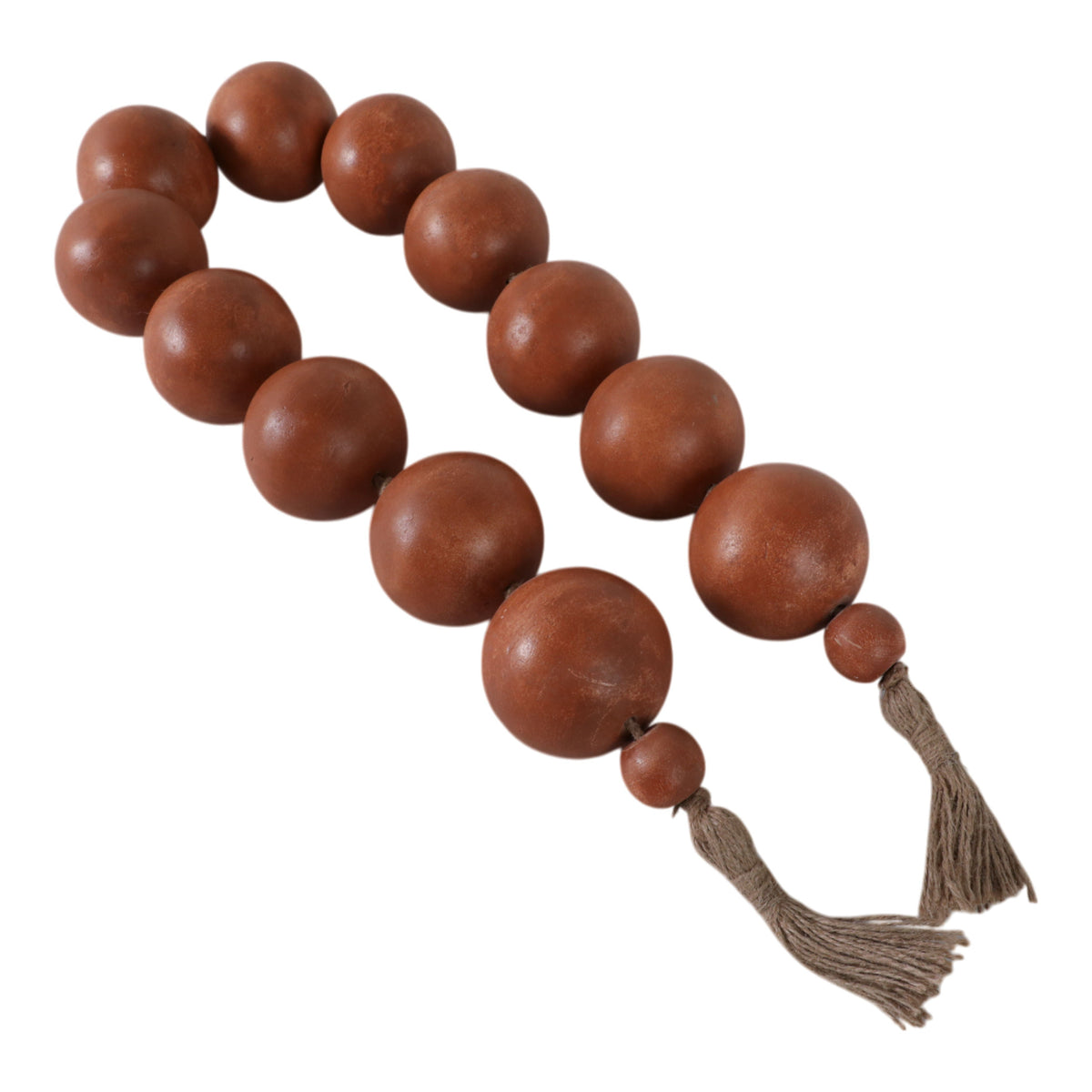 Albans Faux Terracotta Eco-Mix Garland - Dark Brown