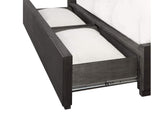 AZU5S5D Oxford Upholstered Footboard Storage Bed In Dolphin