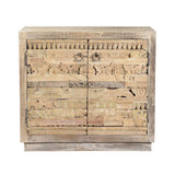 Alta - 2 Door Carved Panel Sideboard - Butterwood Blend