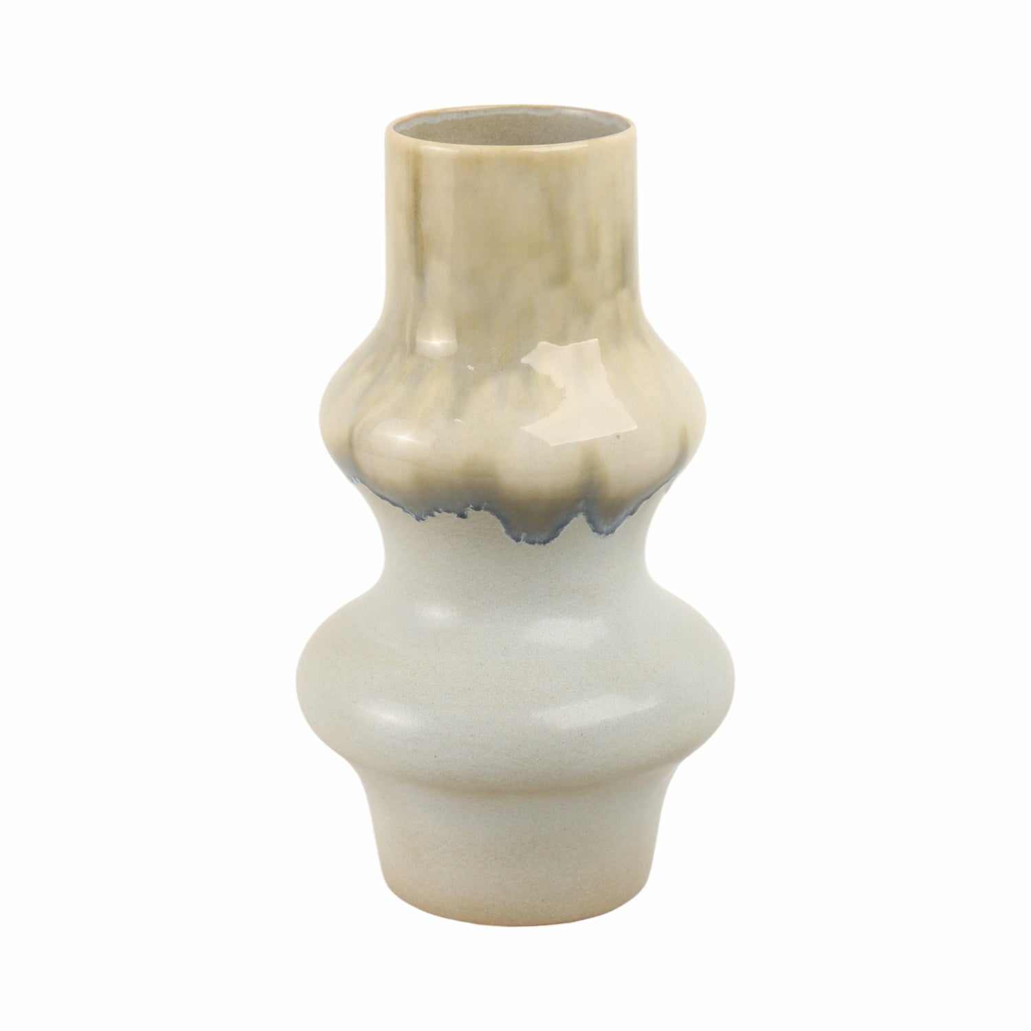 Monsaraz Small Portugal Vase - Gray / Light Brown