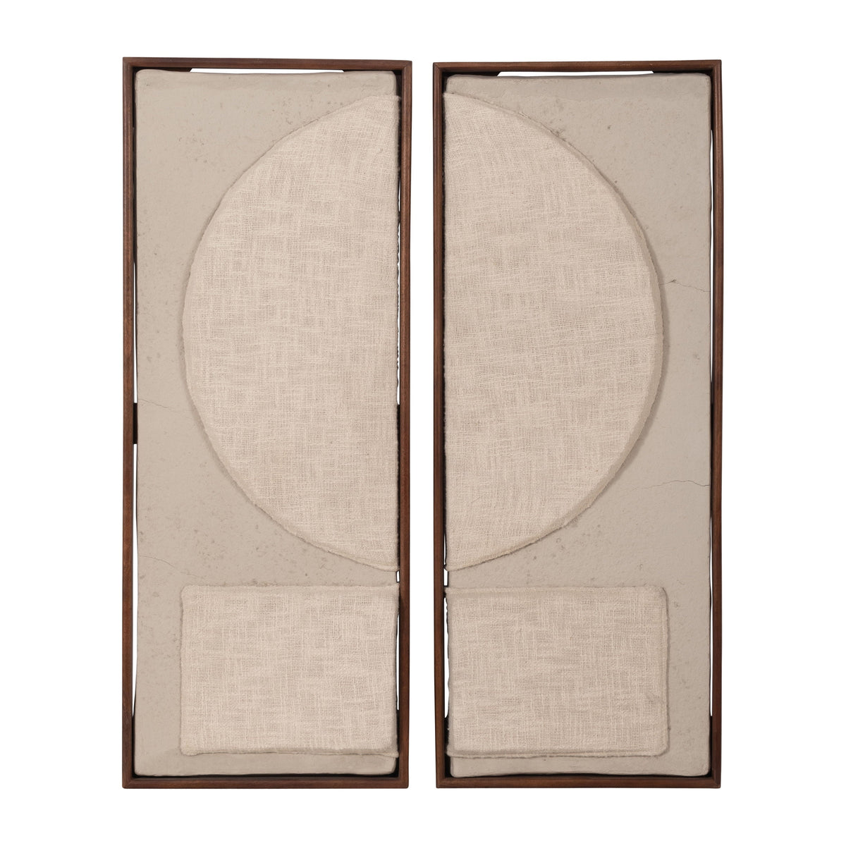 Ecomix Fabric Wall Decor (Set of 2) - Cream