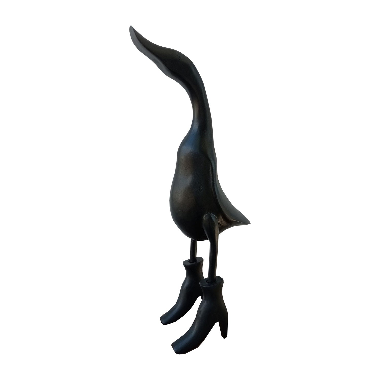 Bamboo 20" Duck In Rainboots - Black