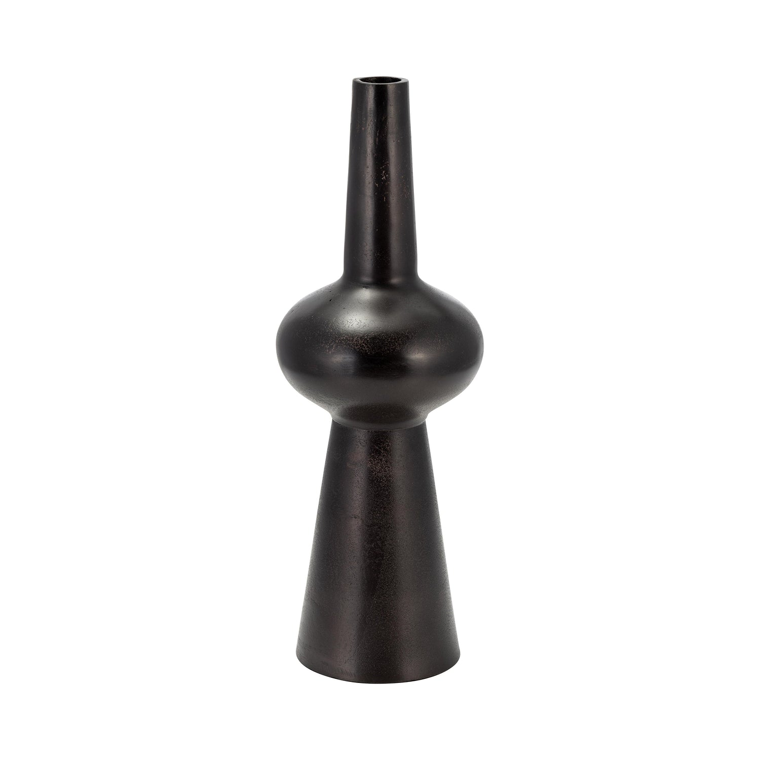Metal Vintage Vase 19" - Bronze
