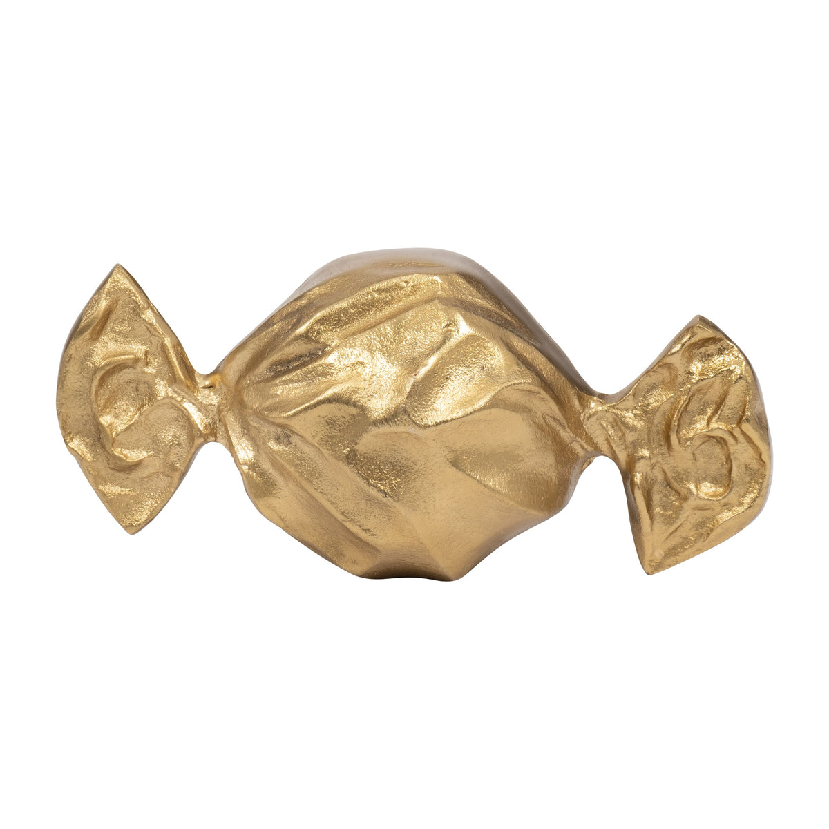 Metal 9" Wrapped Candy - Gold