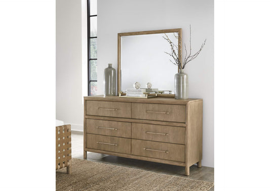 NSPV82 Dorsey Six Drawer Dresser In Granola