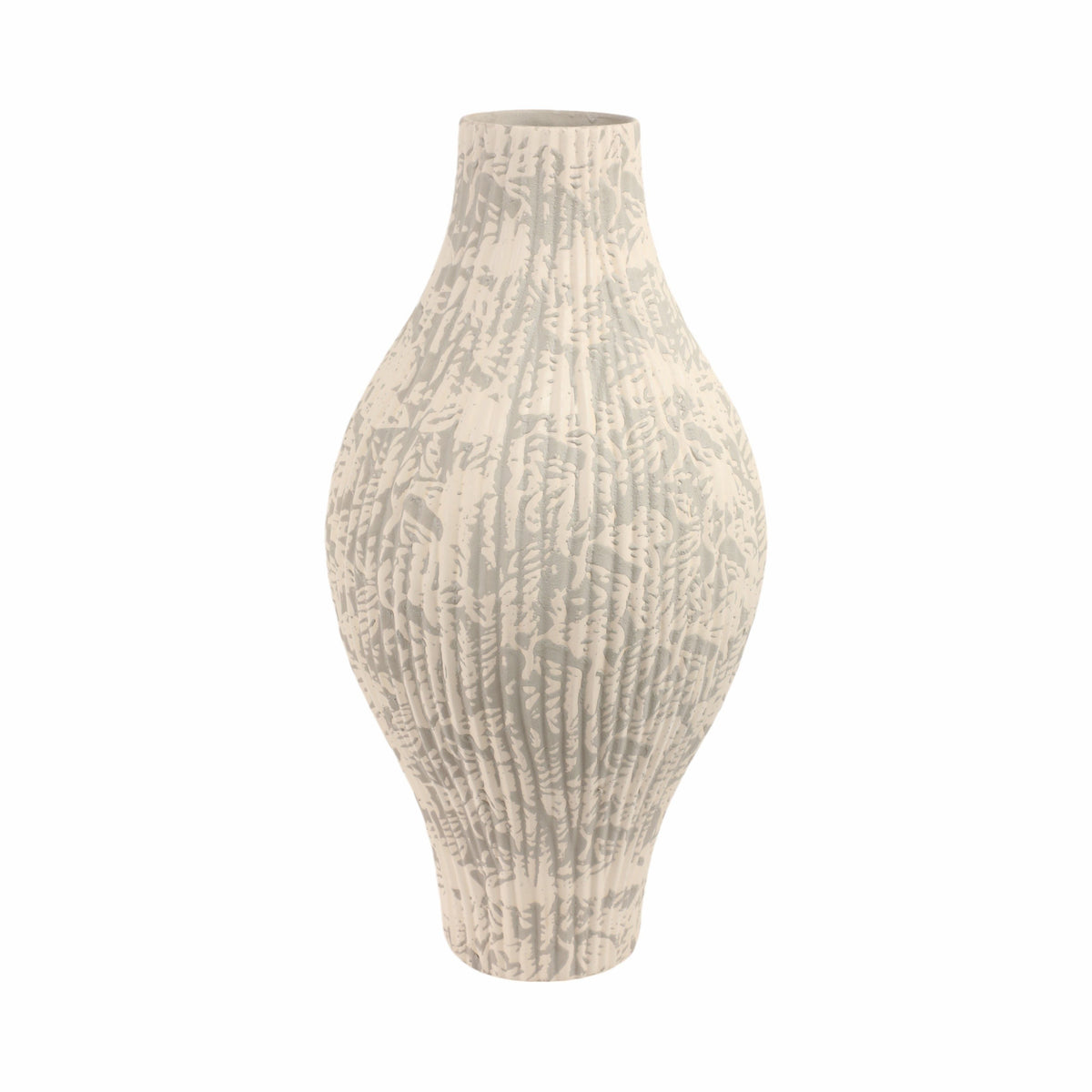 Sabrosa Large Portugal Vase - Beige / Gray