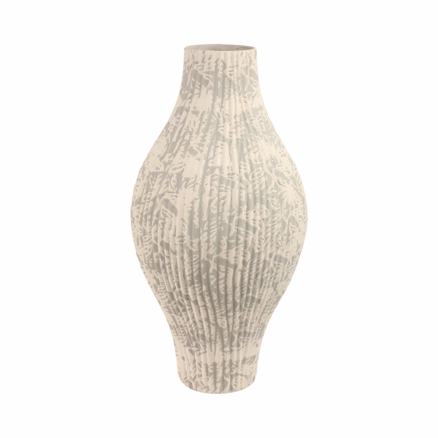 Sabrosa Large Portugal Vase - Beige / Gray