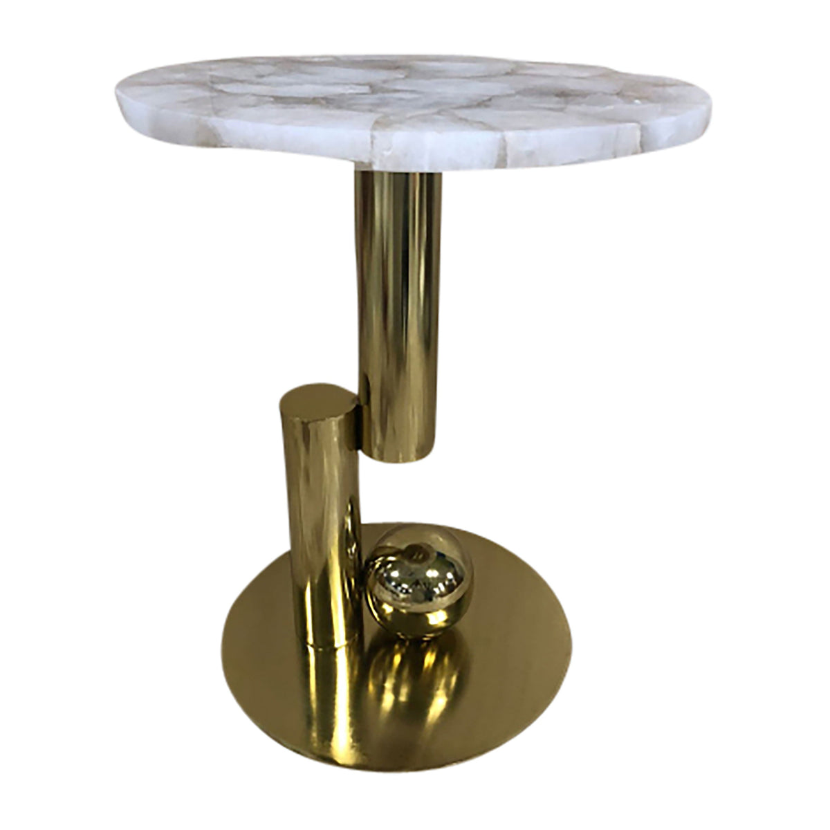 Komi Quartz Table - White