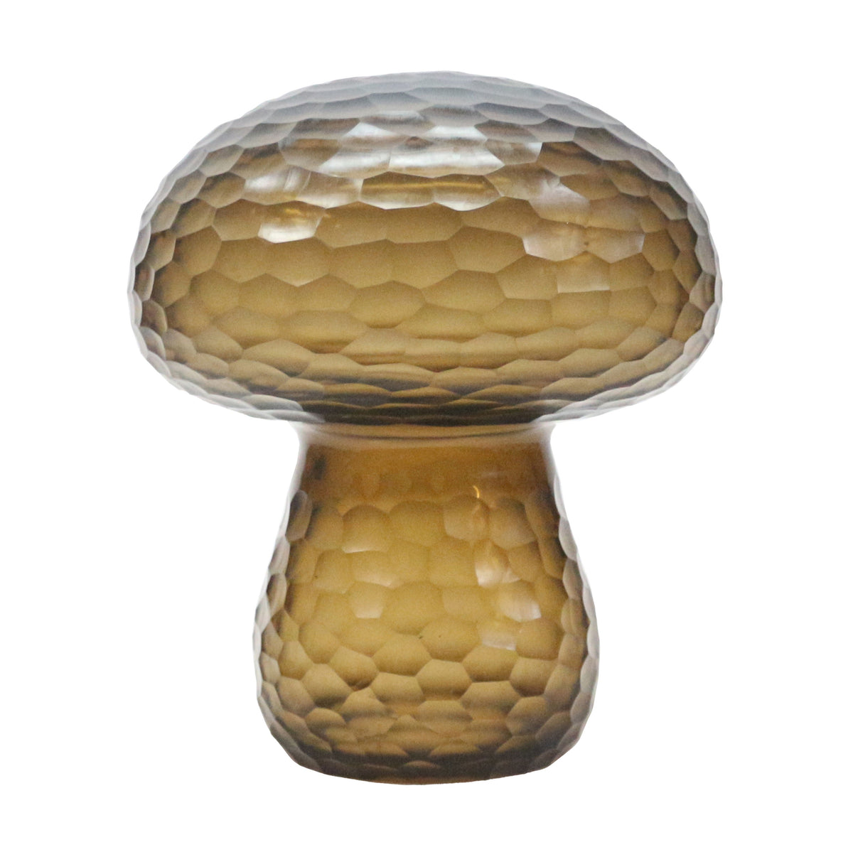 Limoge Small Glass Mushroom 12" - Gray