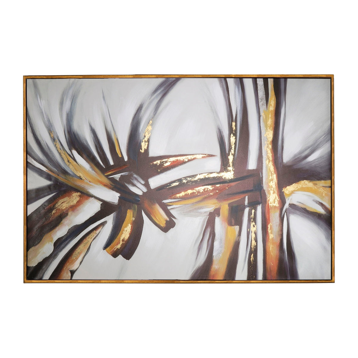 Abstract Oil Painting 82 x 52 - Multi