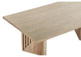 NDMT60 Sumner Double Pedestal Oak Dining Table In Natural