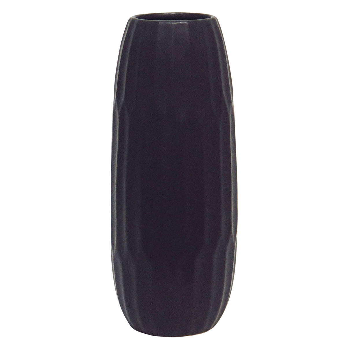 Ceramic Vase 14" - Black