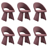 Angelina - Modern Curved Back Upholstered Dining Chair