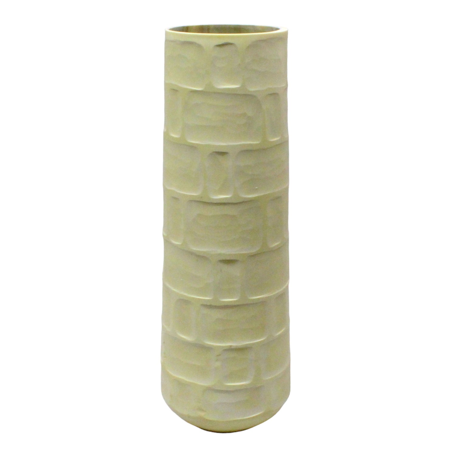 18" Savu Large Glass Vase - Brown