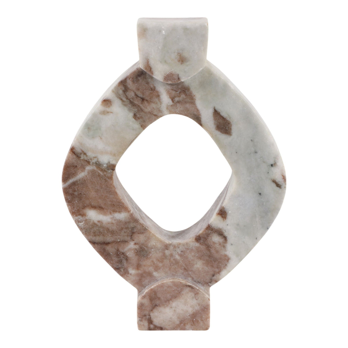 9" Lenexa Large Marble Statuary - Tan