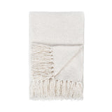 Throws - 50" x 70" TC Aria Boucle Throw - Ivory