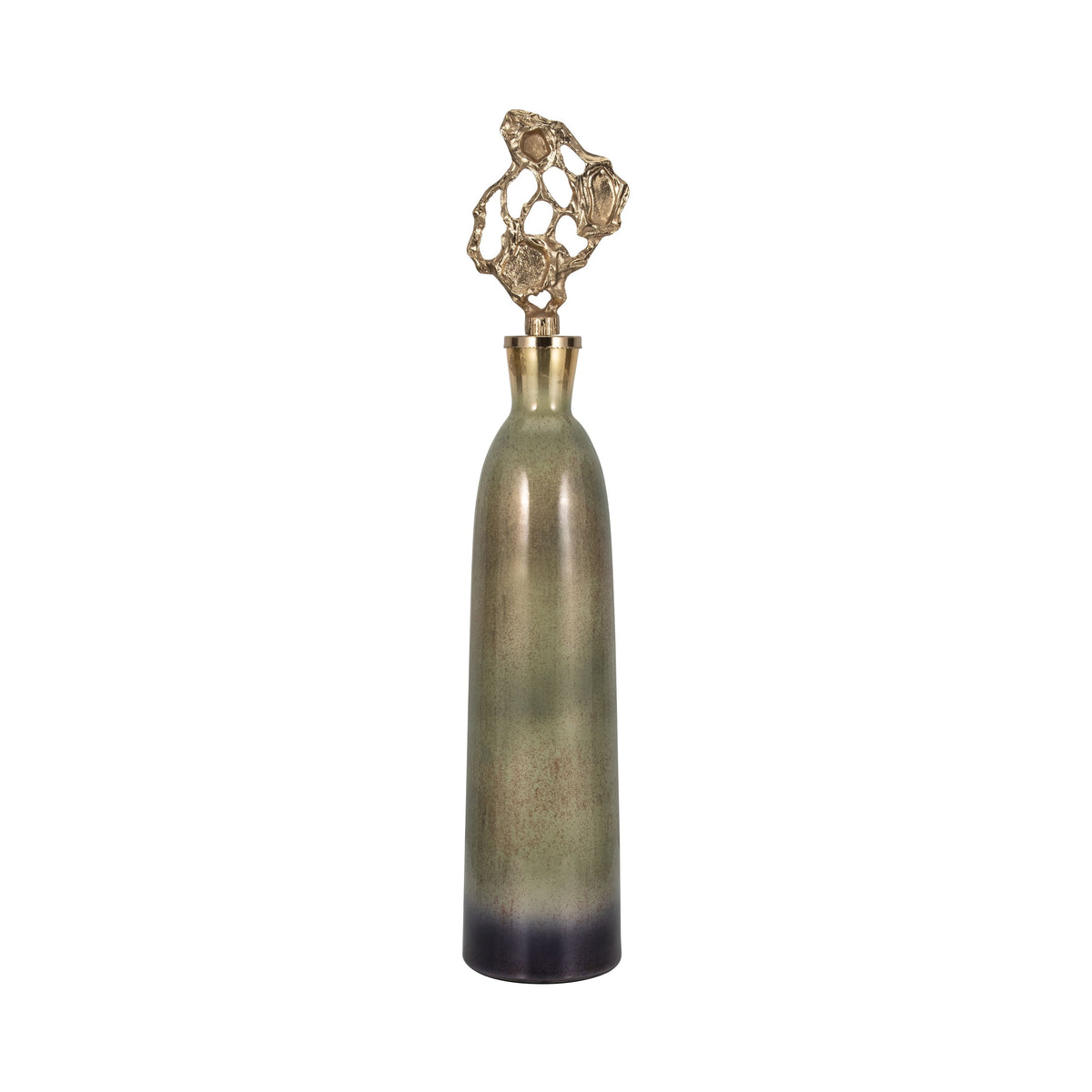 41" Anders Large Floor Bottle - Gold