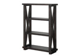 7YC9193954 Yosemite Solid Wood 54X39 Inch Bookshelf In Cafe