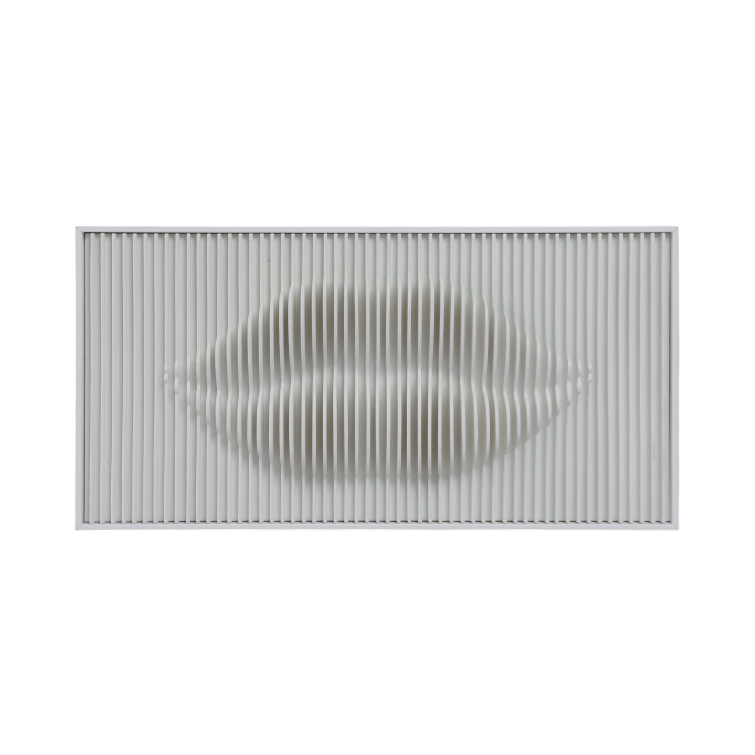 Ocala Kiss Dimensional Wall Decor - Silver