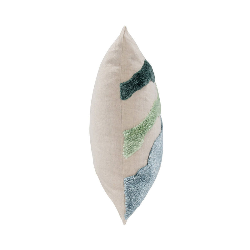 Equilibrium - 22" x 22" Inertia Pillow - Blue Multi