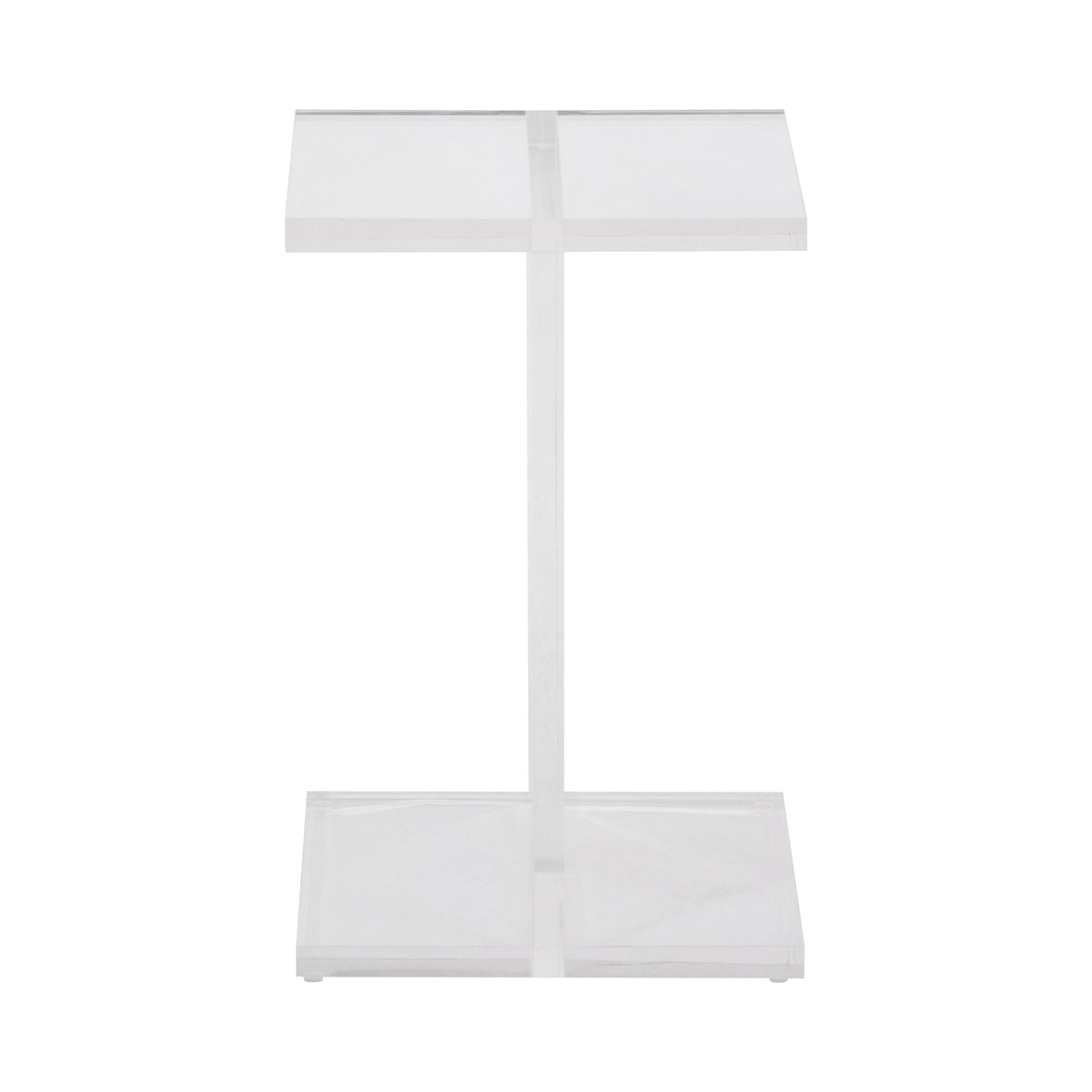 18" Hazley Acrylic Accent Table - Clear / Frost