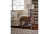 8T0622 Townsend Solid Wood Side Table In Java